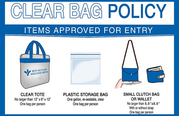 Bon Secours Clear Bag Policy