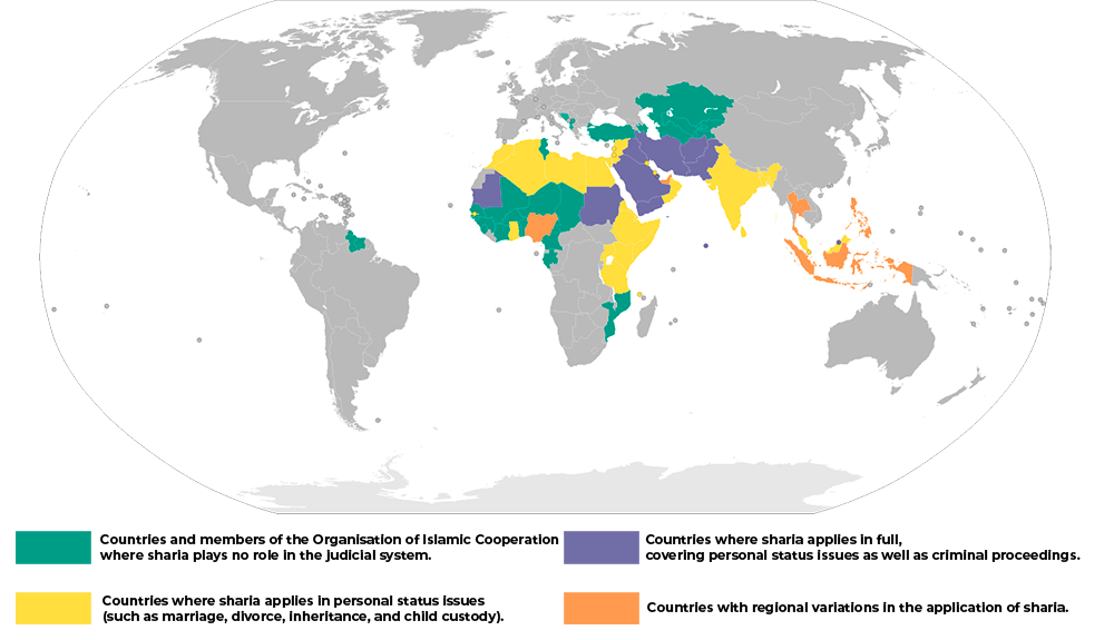 Countries That Use Sharia Law