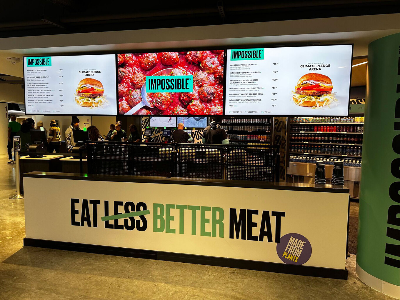 Food at Climate Pledge Arena