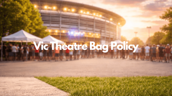 The Vic Theatre Bag Policy