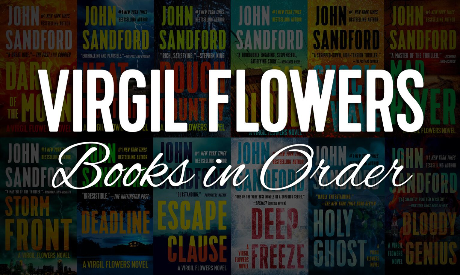 Virgil Flowers Books in Order John Sandford