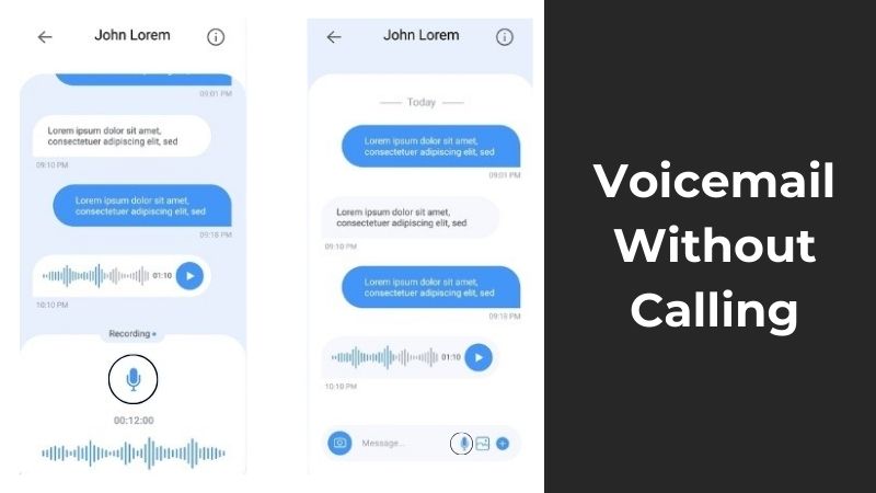 Send a Voicemail Without Calling