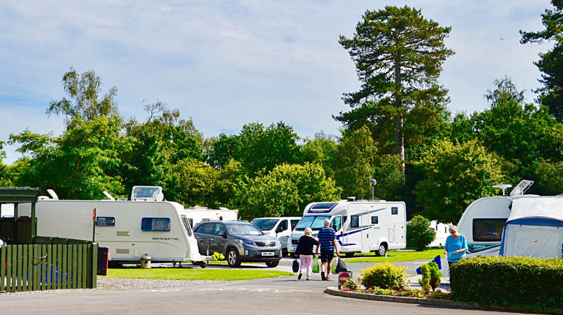 Wyatts Covert Caravan and Motorhome Club Campsite