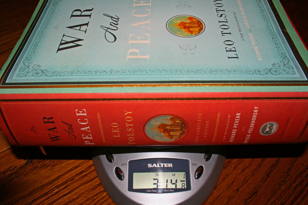How Many Pages in the Novel War and Peace