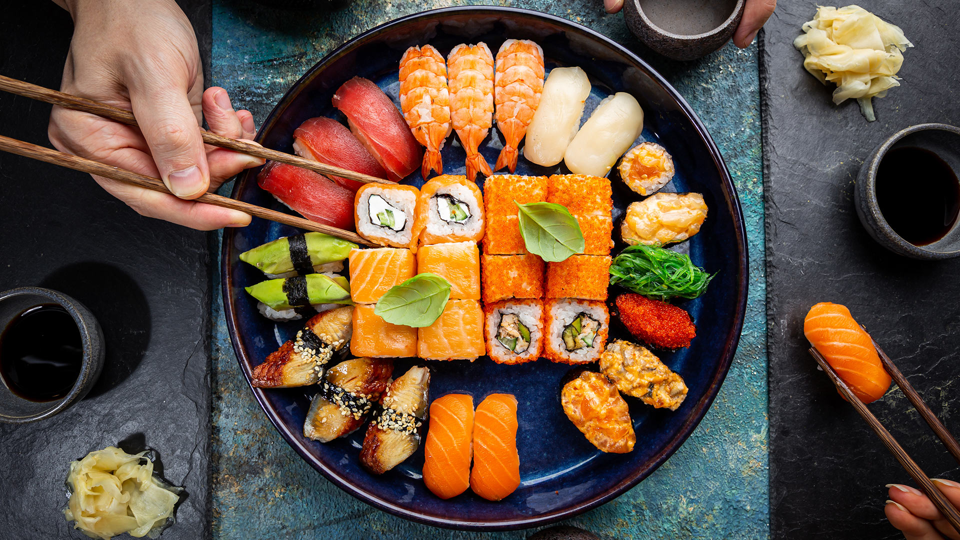 What Is Inside Sushi