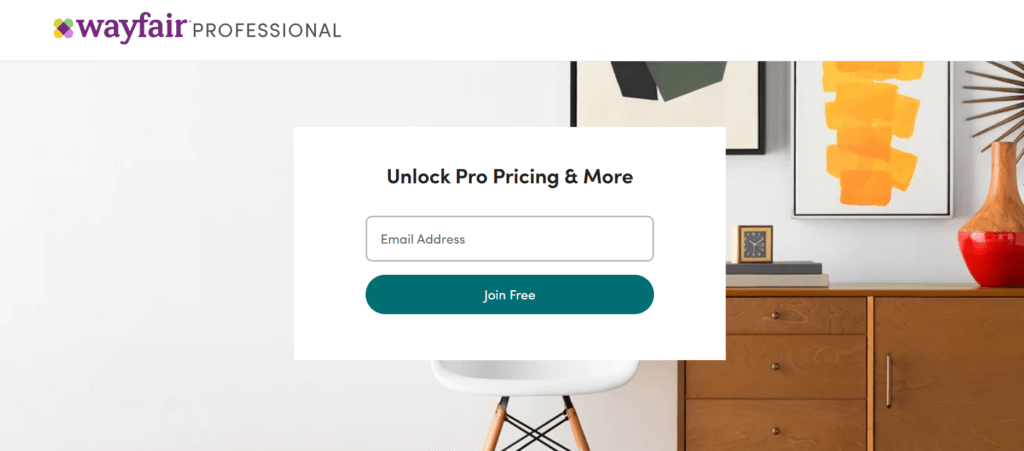 Wayfair Professional Membership