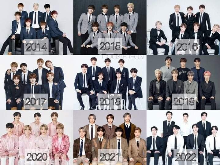 V Bts Through the Year's