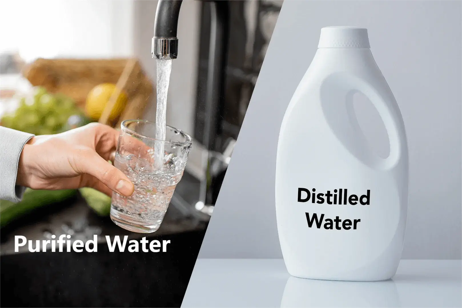 Can You Use Purified Water Instead of Distilled Water