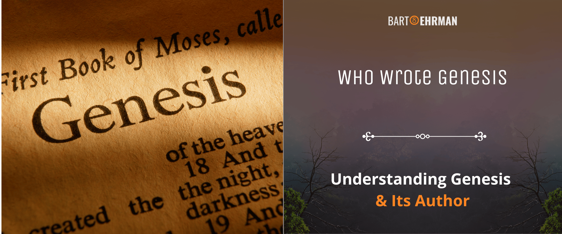 Who Was the Author of the Book of Genesis