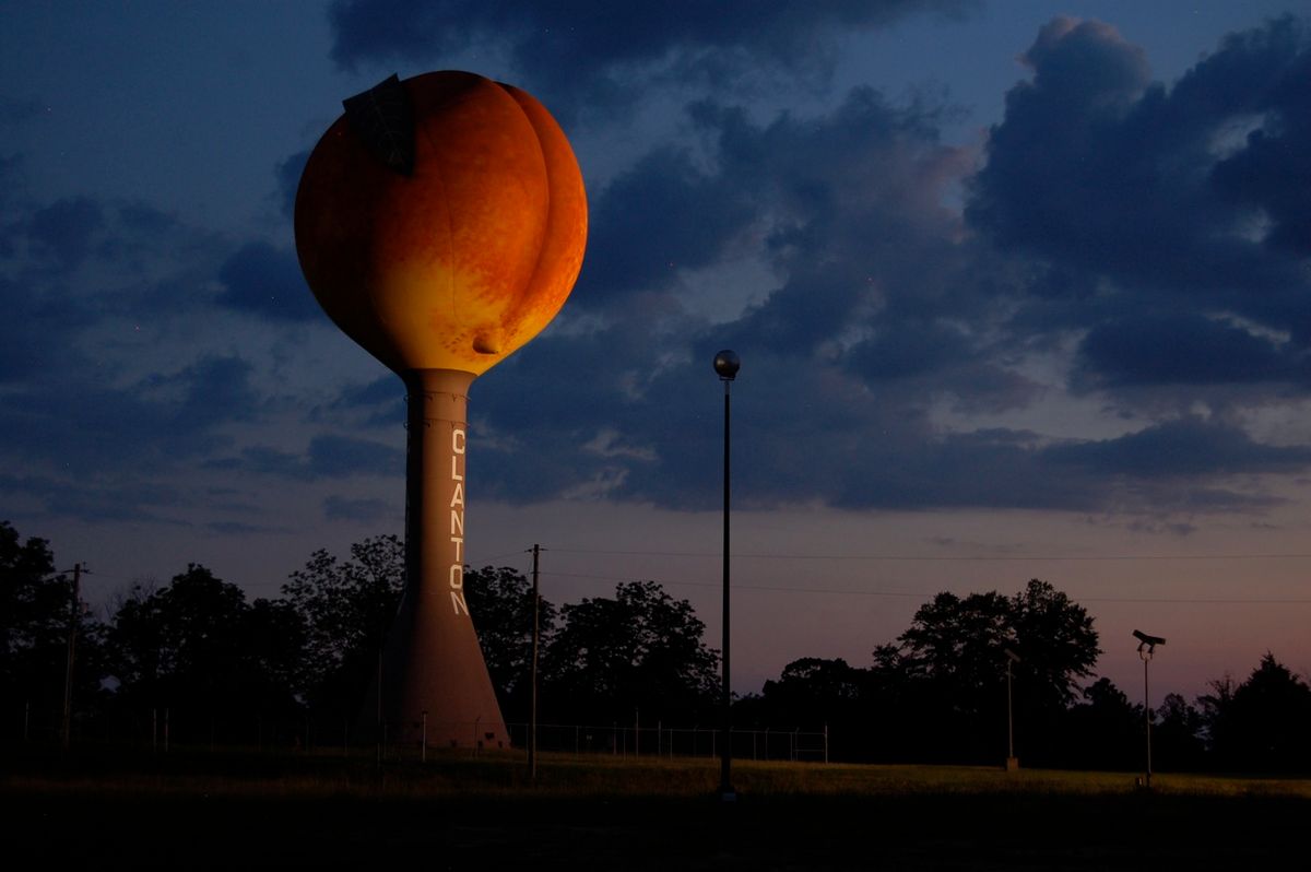 Big Peach Water Tower
