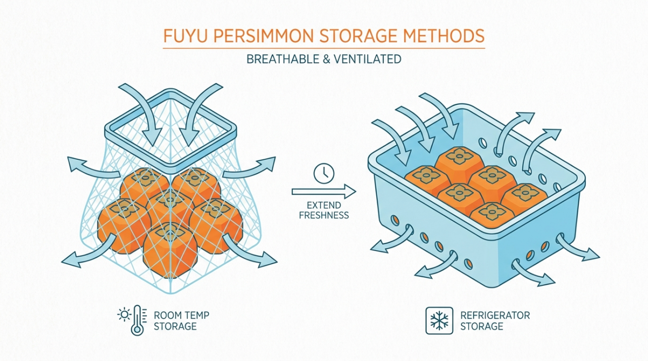 Best Way to Store Persimmons