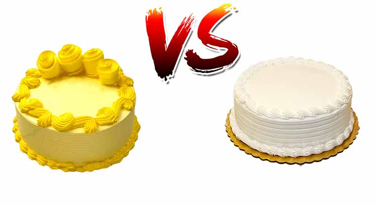 Yellow Cake vs Vanilla