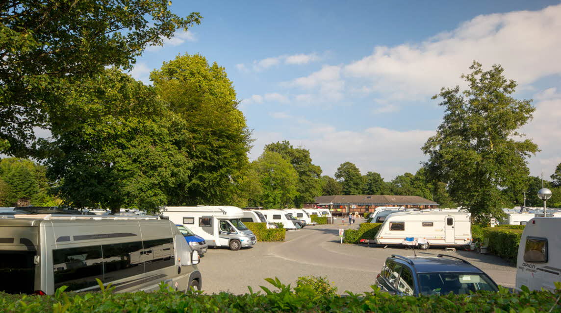 York Rowntree Park Caravan and Motorhome Club Campsite