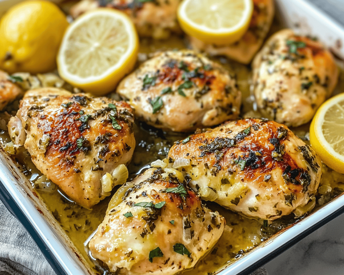 Italian Lemon Chicken Dishes