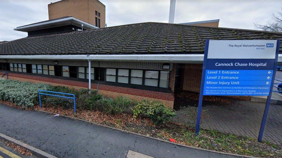 Cannock Chase Hospital Brunswick Road Cannock