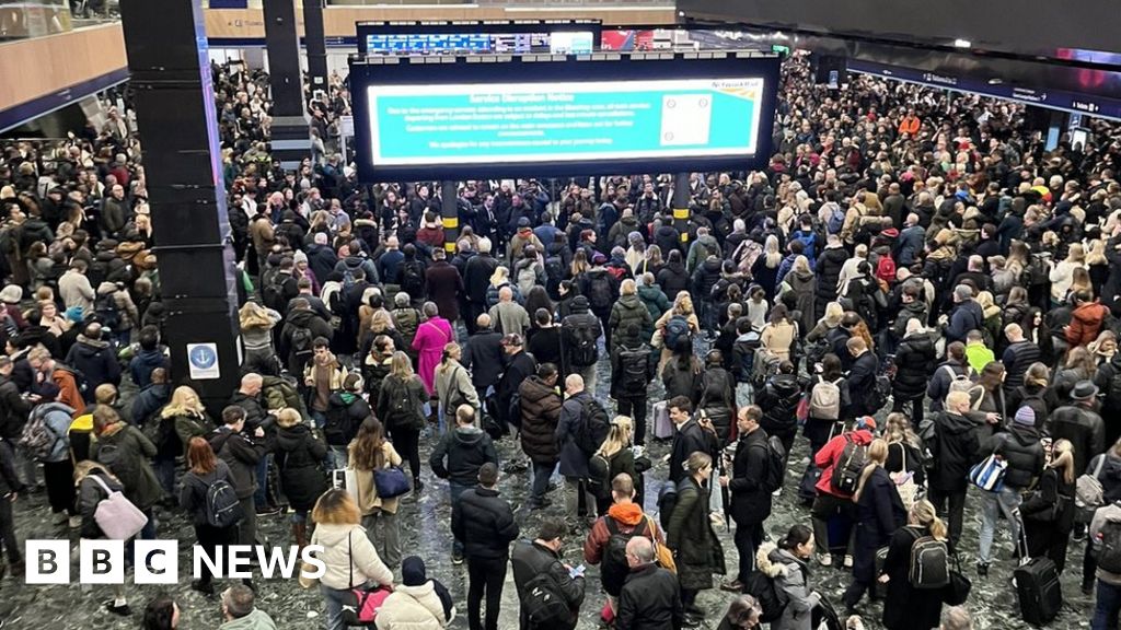 What Happened at Euston Station Today Bbc