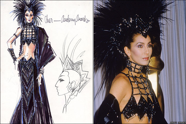 Bob Mackie’s Most Iconic Looks: Cher’s 1986 Oscars Gown, Tina Turner’s Gold Lamé, and More