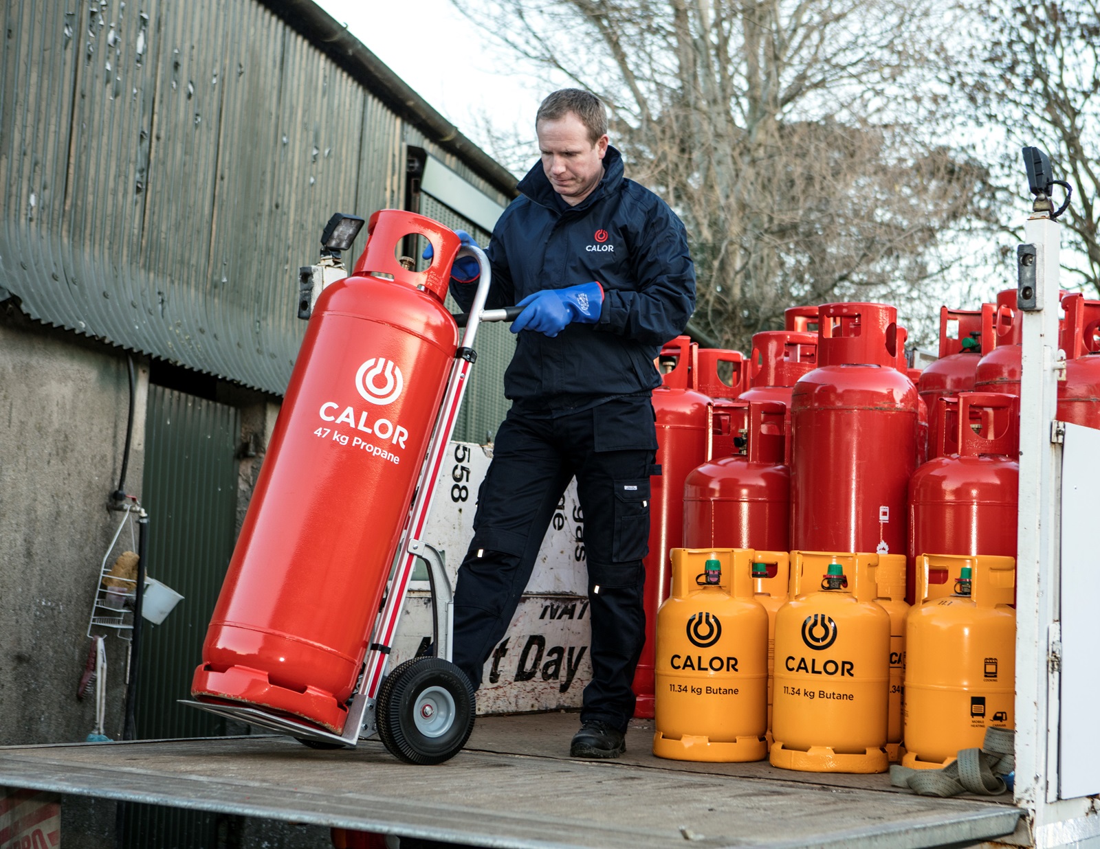Norwich Calor Cylinder Distribution Centre Open to the Public
