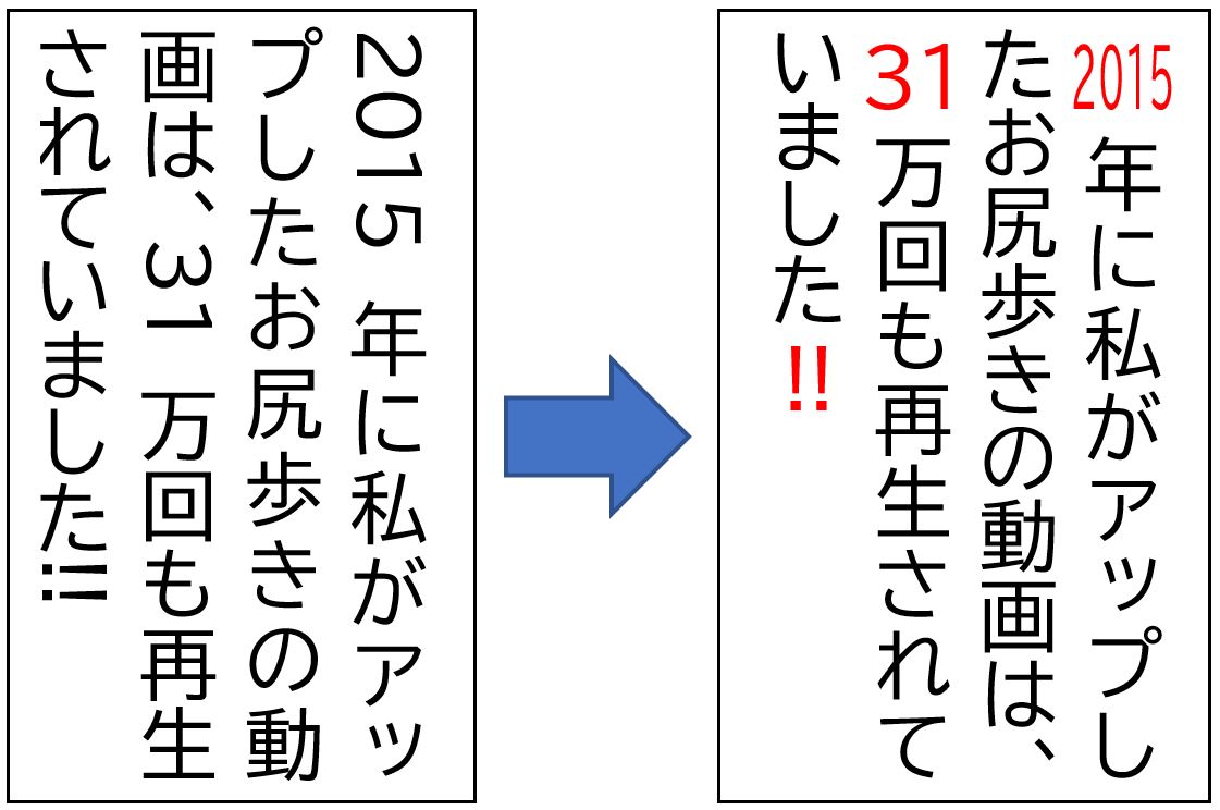 ワード縦書きで数字が横向きに崩れる怪！2桁の直し方と縦中横の鉄則