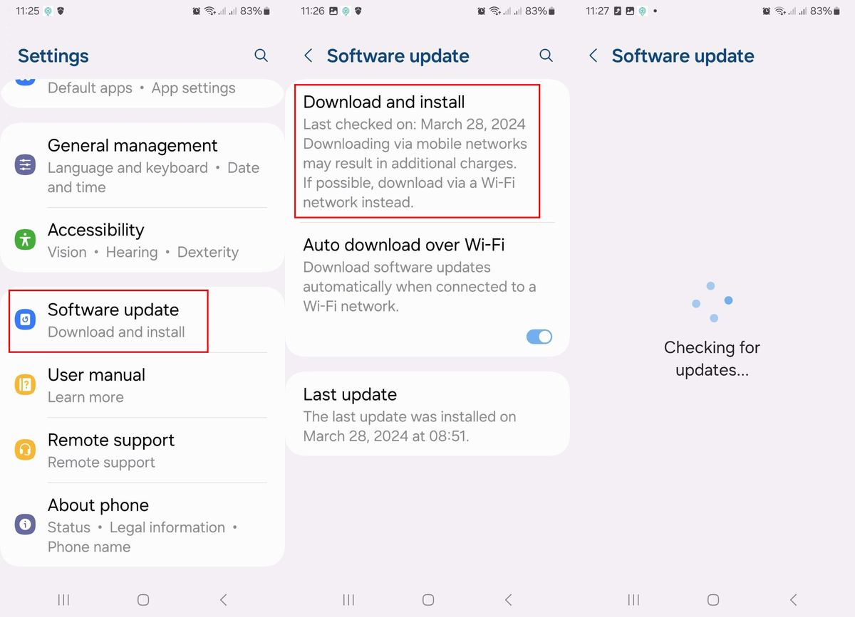 How to Update Software on Samsung