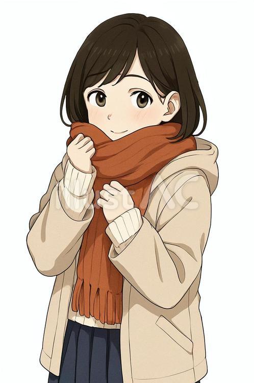 マフラーに顔をうずめる女子に沼る理由！男性心理とあざとさの秘密