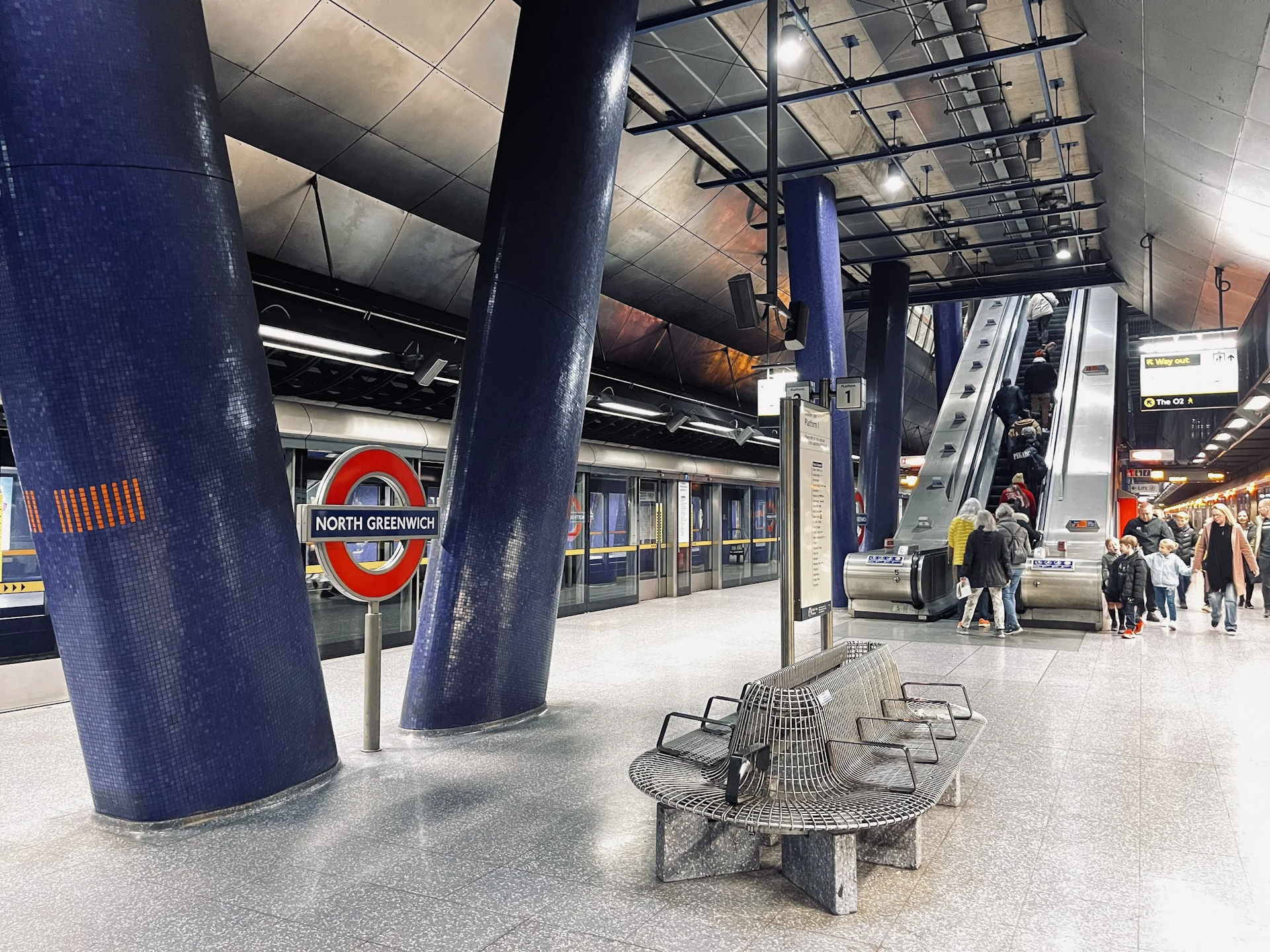 Train Station Near the O2 Arena