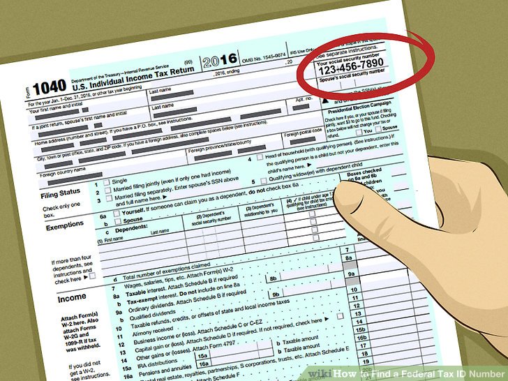 Where Do You Find Your Taxpayer Id Number