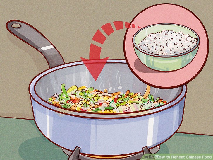 How to Warm up Chinese Food