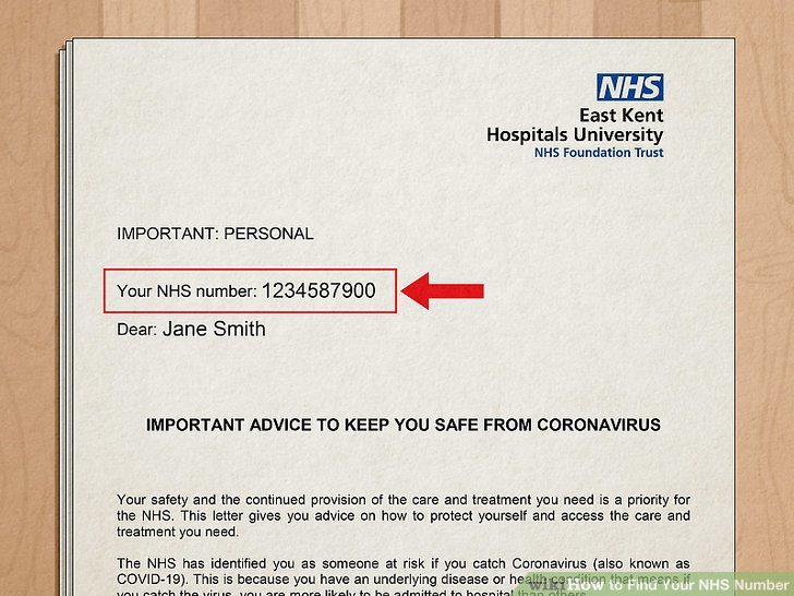 What Is a Hospital Number Uk