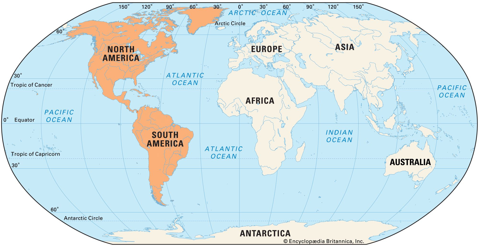 What Countries Are in Western Hemisphere