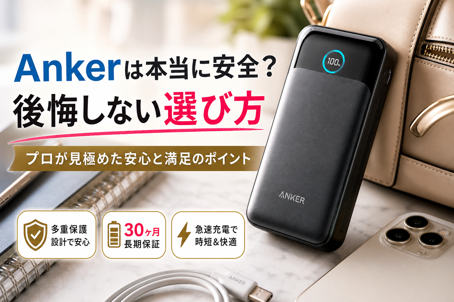 Ankerの信頼性は本物か？発火の噂と中国発ブランドの真実【2026】