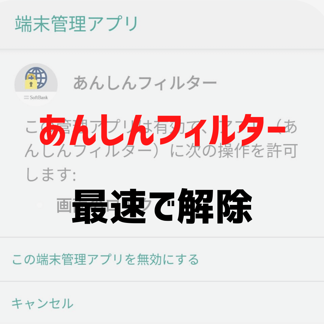 安心フィルター解除の全手順！キャリア別公式操作と裏ワザ解明