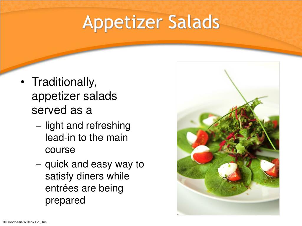 Is Salad an Appetizer
