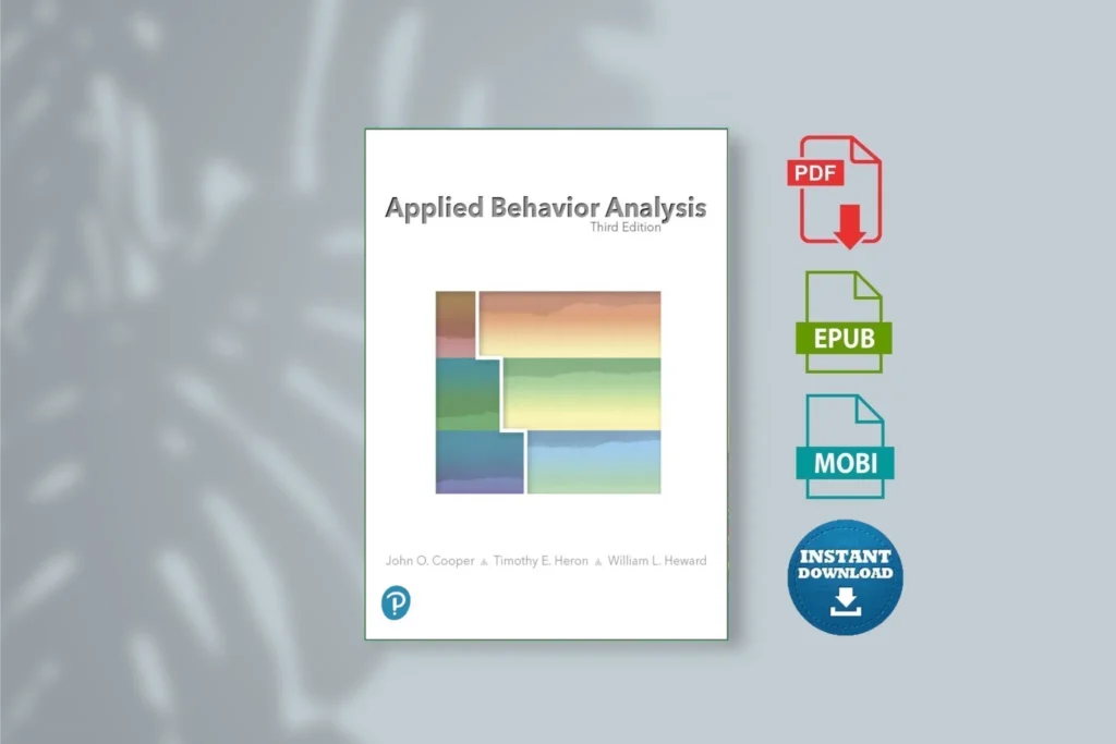 Applied Behavior Analysis Cooper 3Rd Edition Pdf