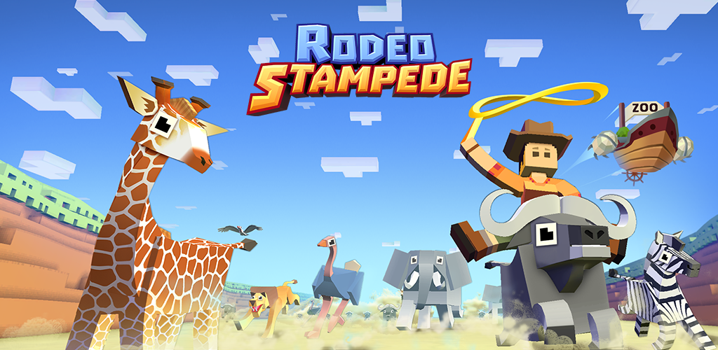 Rodeo Stampede Sky Zoo Safari Game