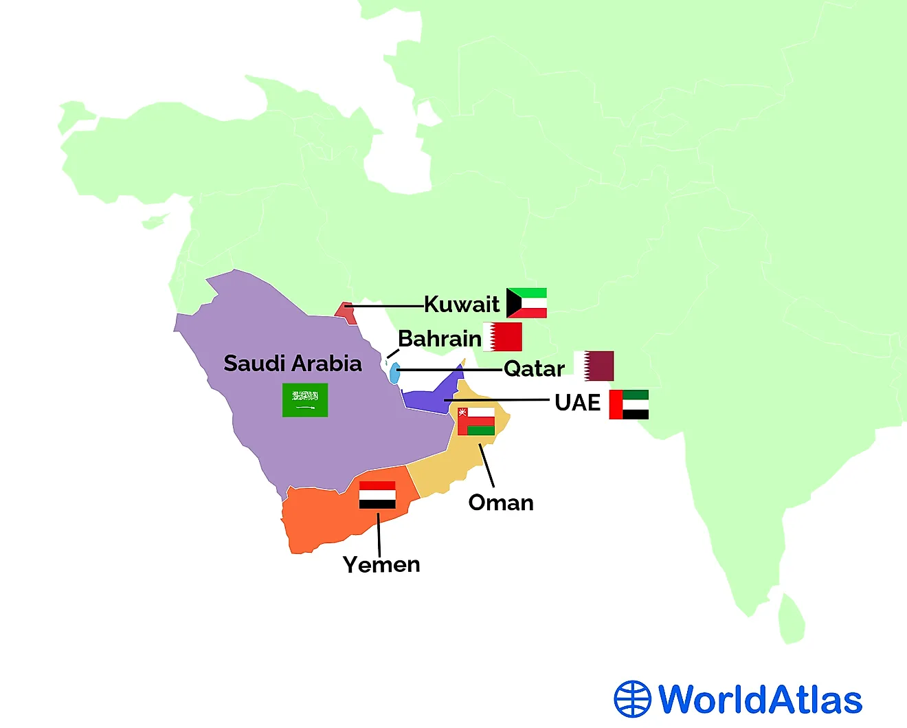 What Countries Make up the Arabian Peninsula