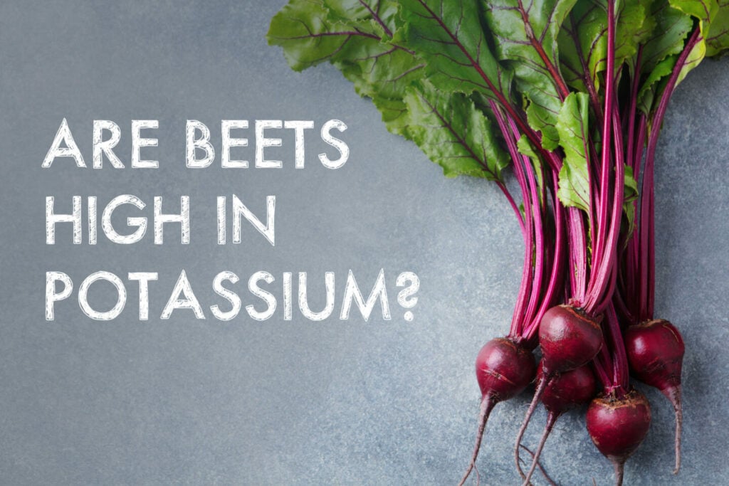 Beets High in Potassium