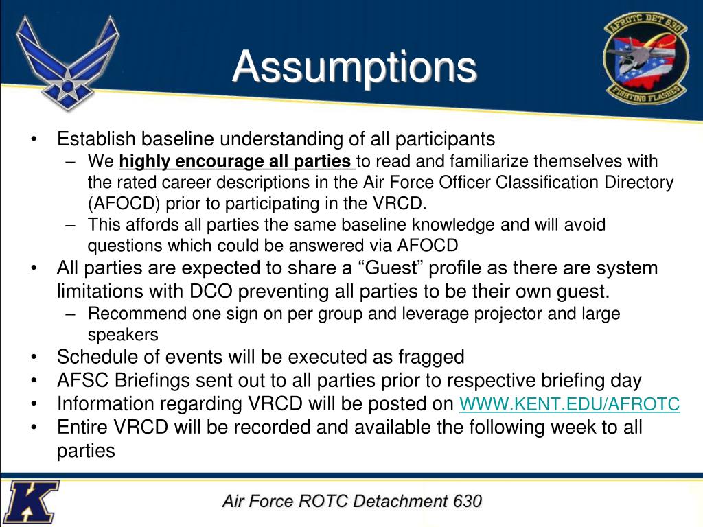 Air Force Officer Classification Directory Afocd
