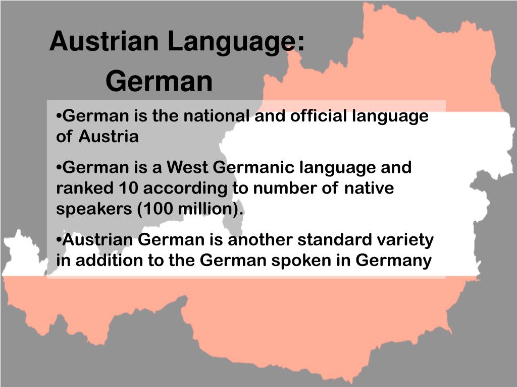 What Is the Official Language of Austria