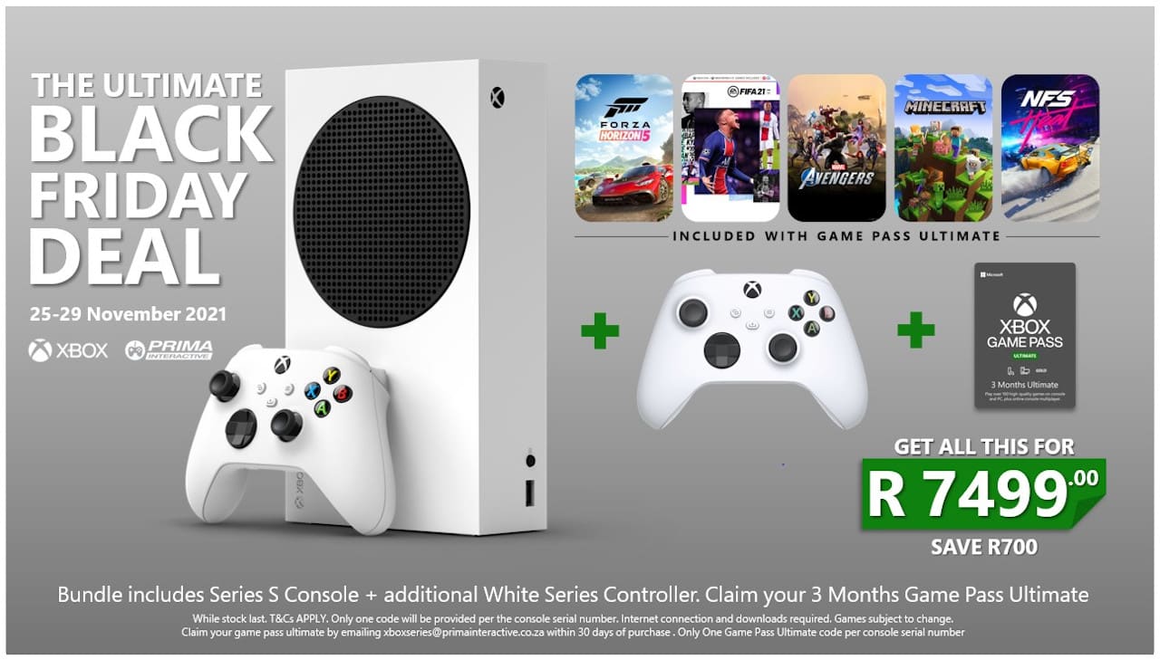 Xbox Series S Black Friday Deals