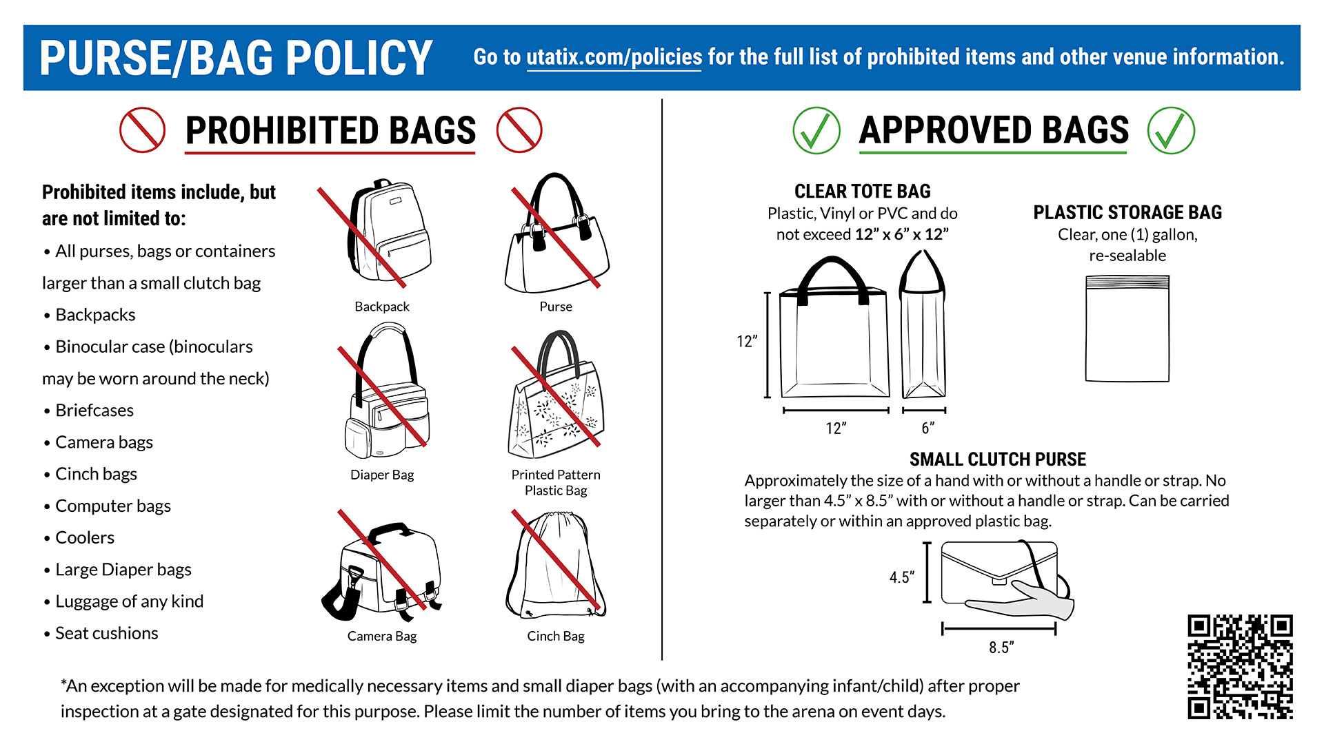 Bag Policy at Nrg Stadium