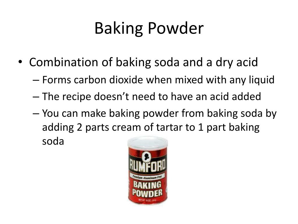 What Does Baking Powder Need to Activate
