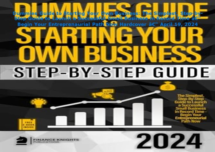 The Dummy's Guide to Start Your Own Business