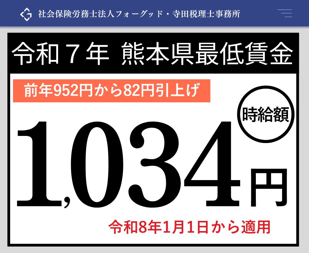 熊本県の最低賃金はいくら？改定時期と大幅引き上げの舞台裏を徹底解説