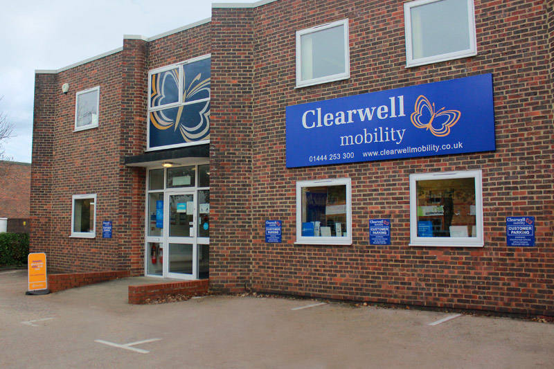Clearwell Mobility Albert Drive Burgess Hill