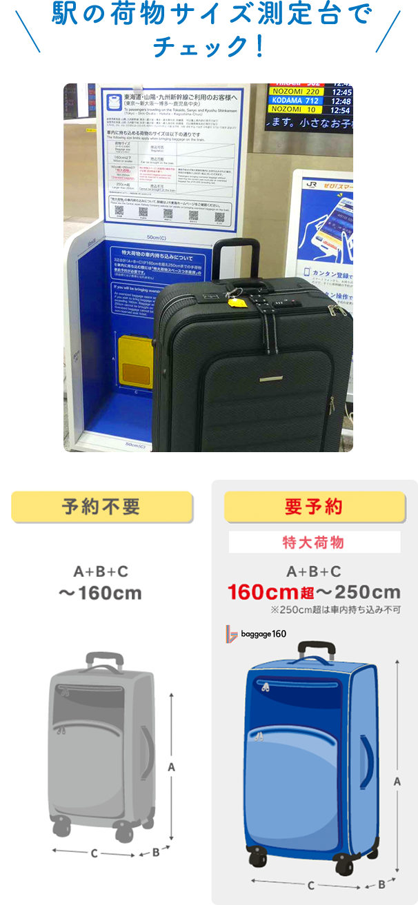 新幹線キャリーケース規定2026！予約なし手数料の真相と限界サイズ