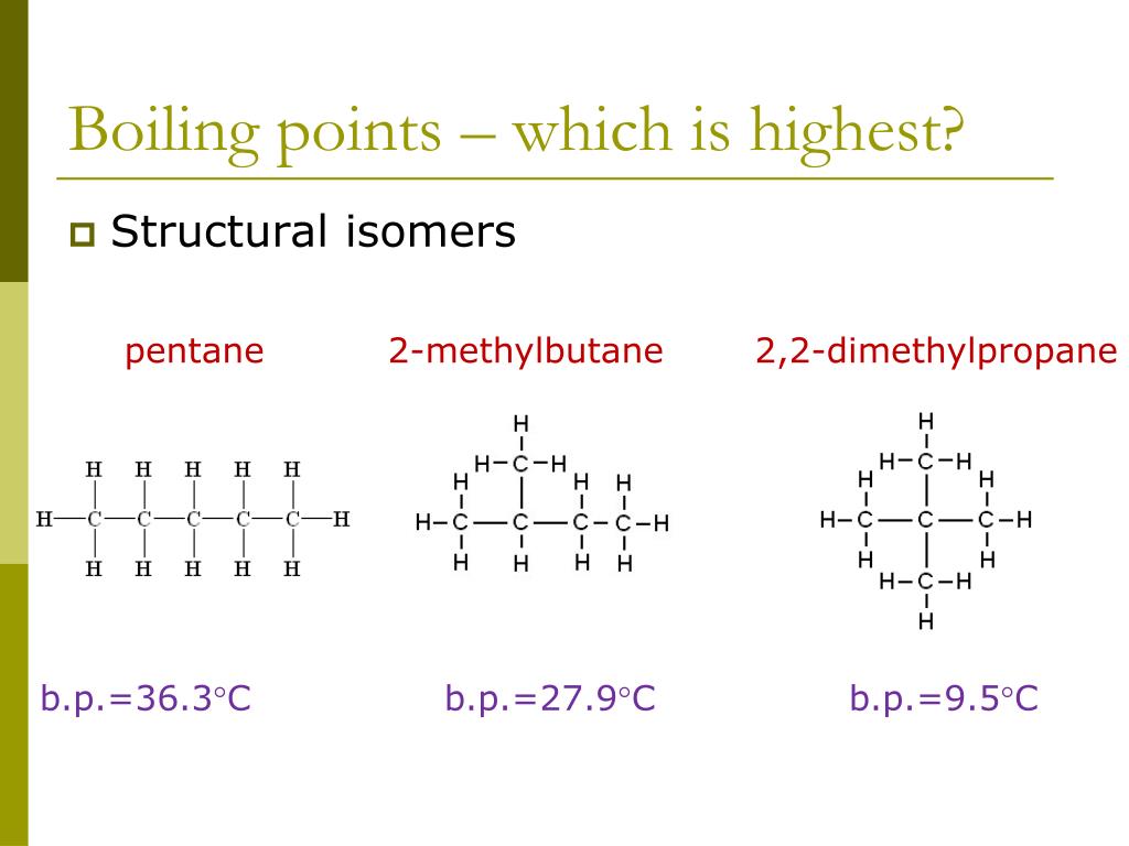 Which Has Higher Boiling Point