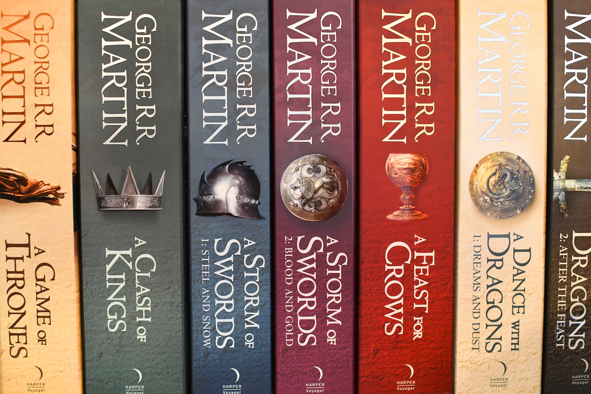 Game of Thrones Books in Order of Reading