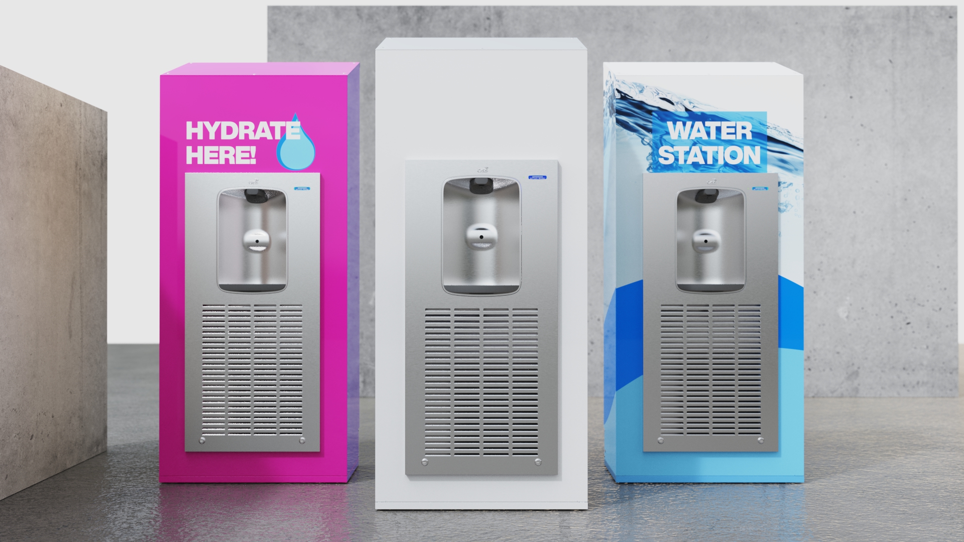 Commercial Hydration Units for Mineral Replenishment