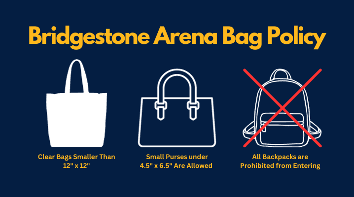 Thompson's Point Bag Policy